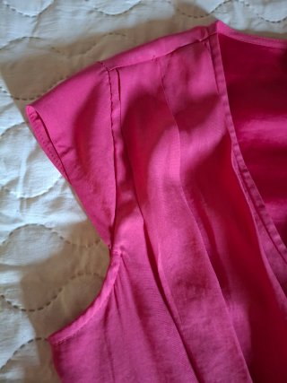 Vestido H&M fucsia talla 40