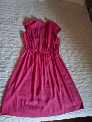 Vestido H&M fucsia talla 40