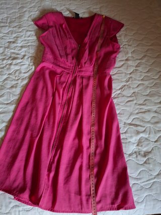 Vestido H&M fucsia talla 40