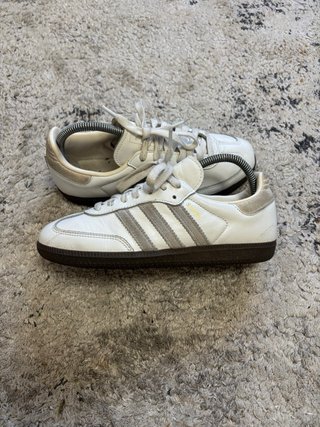 Adidas Samba Brancas e Cinzentas Tam 38