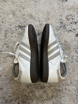 Adidas Samba Brancas e Cinzentas Tam 38