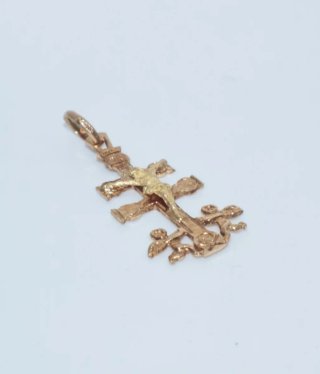 Colgante Cruz Caravaca Oro 18k