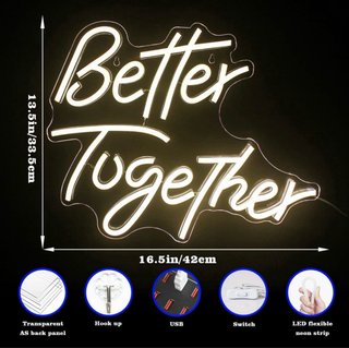 Luz de neón Better Together