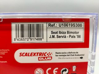 Scalextric Seat Ibiza Bimotor Classic 1:32
