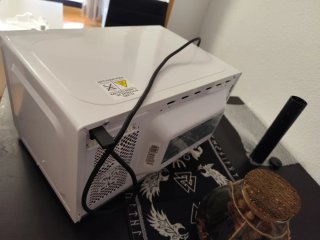 Microondas Midea con función Grill