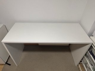 Escritorio blanco 130x55