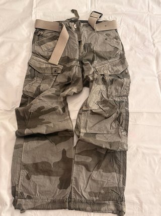 Pantalones Cargo Camuflaje