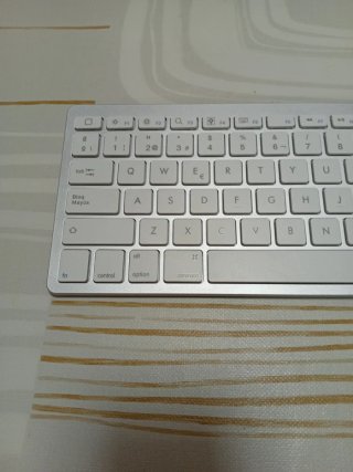 Teclado Sanda BKB800 Plata/Blanco