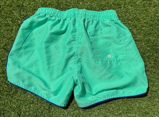 Bañador El Monopatín verde y azul Talla S
