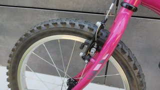 Bicicleta infantil rosa Megamo Kid 18