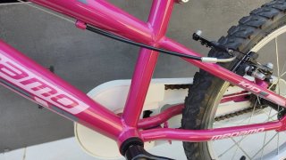 Bicicleta infantil rosa Megamo Kid 18