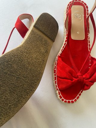 Alpargatas Sfera Rojas Talla 40