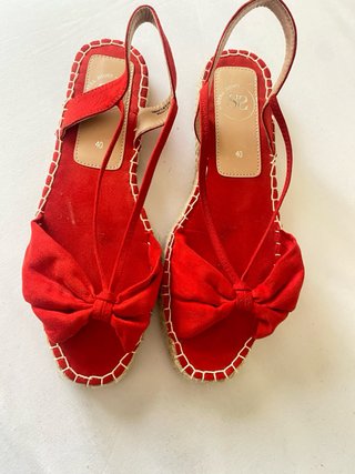 Alpargatas Sfera Rojas Talla 40