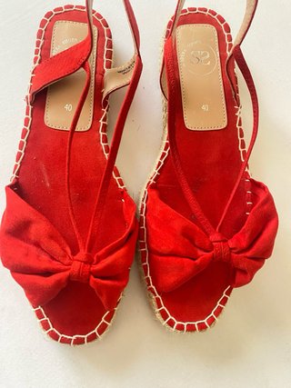 Alpargatas Sfera Rojas Talla 40
