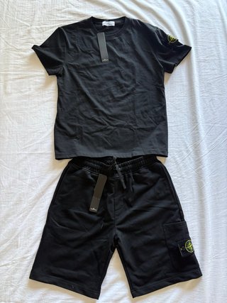 Completo Stone Island Nero Taglia M