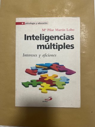 Inteligencias múltiples : intereses y aficiones