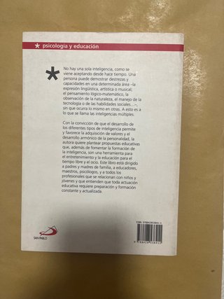 Inteligencias múltiples : intereses y aficiones