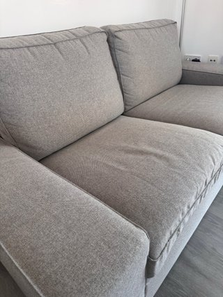 Sofá 2 Plazas Tibbelevy IKEA Gris/Beige