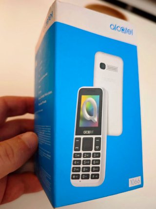 Telefono Mobile Alcatel 1066 Nero (Scatola)