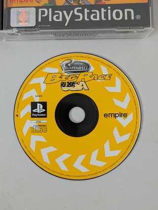 Pro Pinball Big Race USA PlayStation PS1