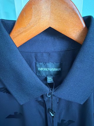 Polo Emporio Armani Azul Marino 16 años (175 cm).
