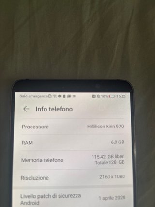Huawei Mate 10 Pro Blu