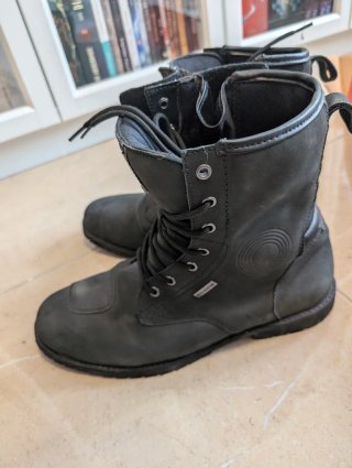 Botas de piel para moto Royal WP Talla 46