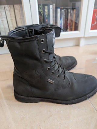 Botas de piel para moto Royal WP Talla 46