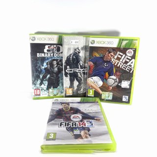 Xbox 360 9Giochi - Crysis 2, Binary Domain, FIFA