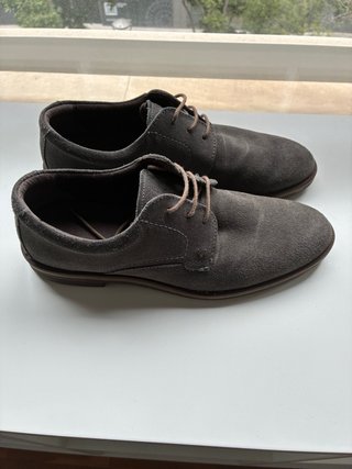Zapatos Martinelli Ante Gris