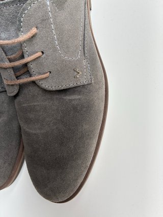 Zapatos Martinelli Ante Gris
