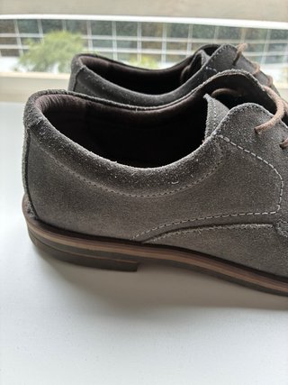 Zapatos Martinelli Ante Gris