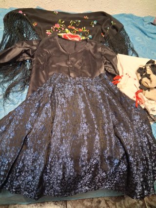 Traje de baturra niña 4-5 años
