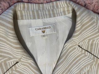 Traje de verano Caramelo mujer rayas