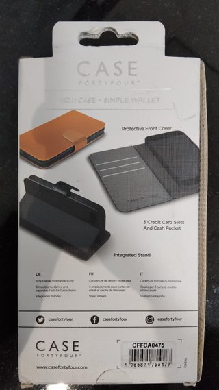 Custodia a portafoglio per iPhone 12/12 Pro Bianca
