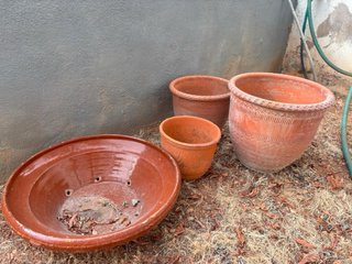 Conjunto Maceteros Terracota