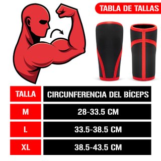 Coderas neopreno 7mm Press Banca, Militar y Fondos