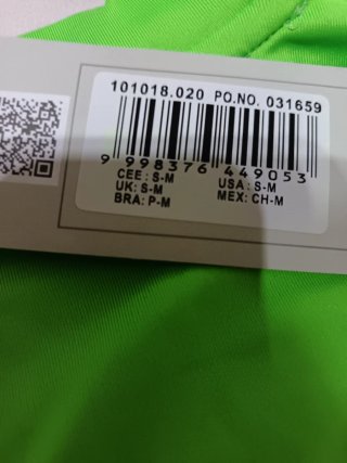 Camiseta Joma verde manga larga