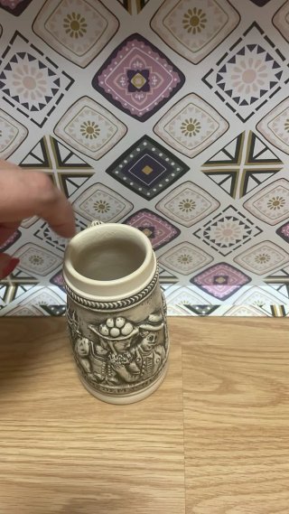 Jarra cerveza alemana antigua