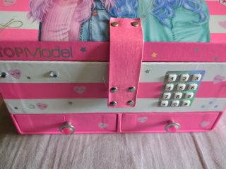 Joyero TOPModel con clave y cajones