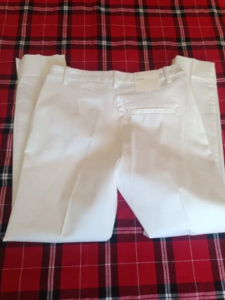 Pantalón vestir blanco sin estrenar