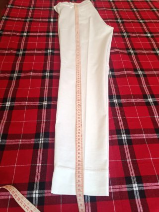 Pantalón vestir blanco sin estrenar