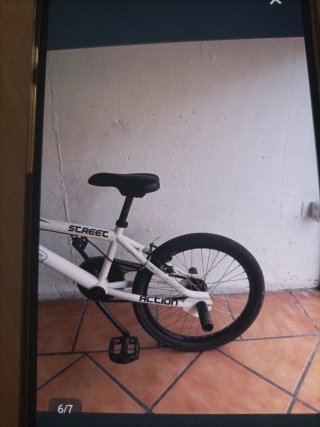 Bicicleta BMX Blanca 360° 20