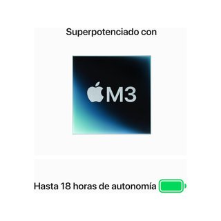 Apple MacBook Air 2024 512GB Blanco 13" Chip M3