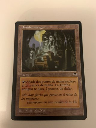 Tumba Antigua MTG Carta Magic The Gathering