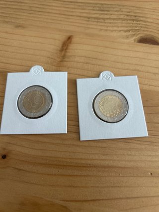 Lote 2 Monedas 2 Euros Austria 2009 emu y 2015