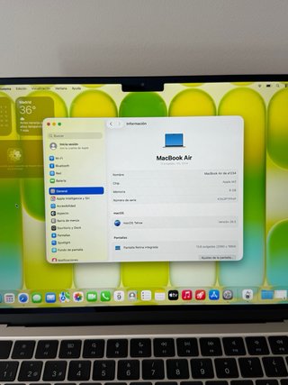 NUEVO MacBook Air M3 2024 2 Cargas