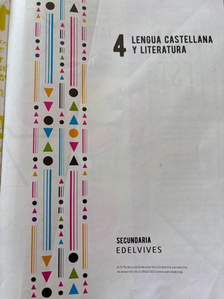 Lengua castellana y literatura 4 Secundaria