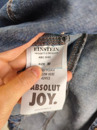 Camisa vaquera chaqueta bolsillos ABSOLUT JOY