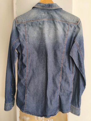 Camisa vaquera chaqueta bolsillos ABSOLUT JOY